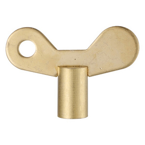 Square Socket Hole Water Tap Faucet Key Solid Brass Special lock Plumbing Key Sending key for water tap