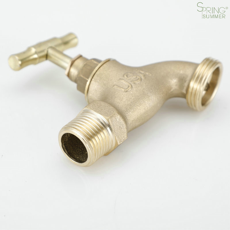 SPRING SUMMER Professional Manufacture New Design faucet valve for garden water 1/2 brass outdoor garden faucet