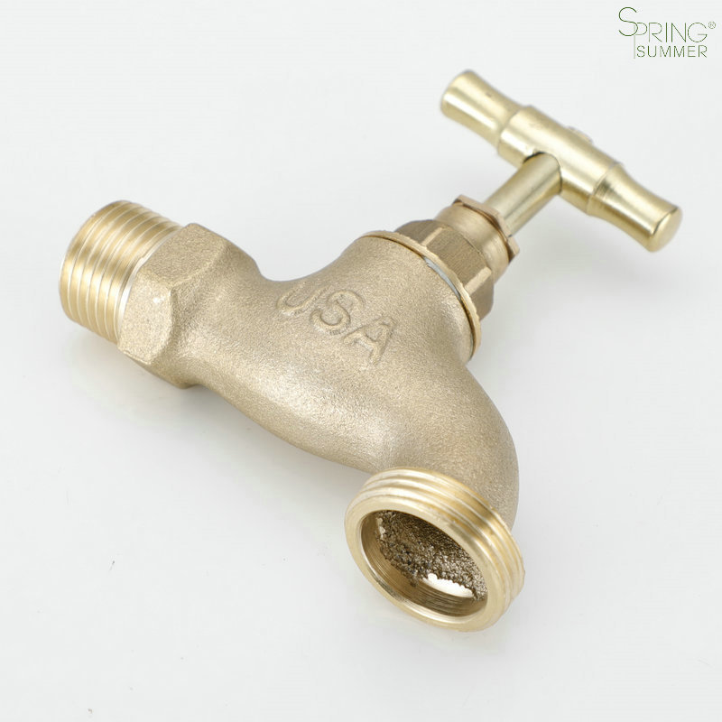 SPRING SUMMER Professional Manufacture New Design faucet valve for garden water 1/2 brass outdoor garden faucet