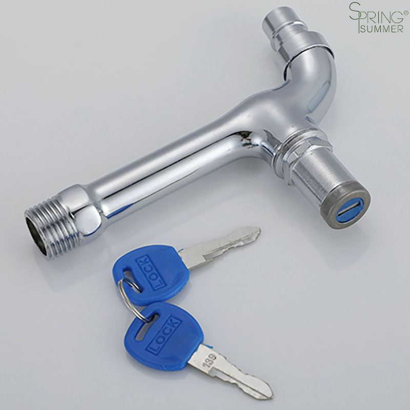 Factory Direct Sales Extended Outdoor Anti-theft With Lock Key Water Faucet Lock 2/1 Outdoor Garden Water Tap Lock