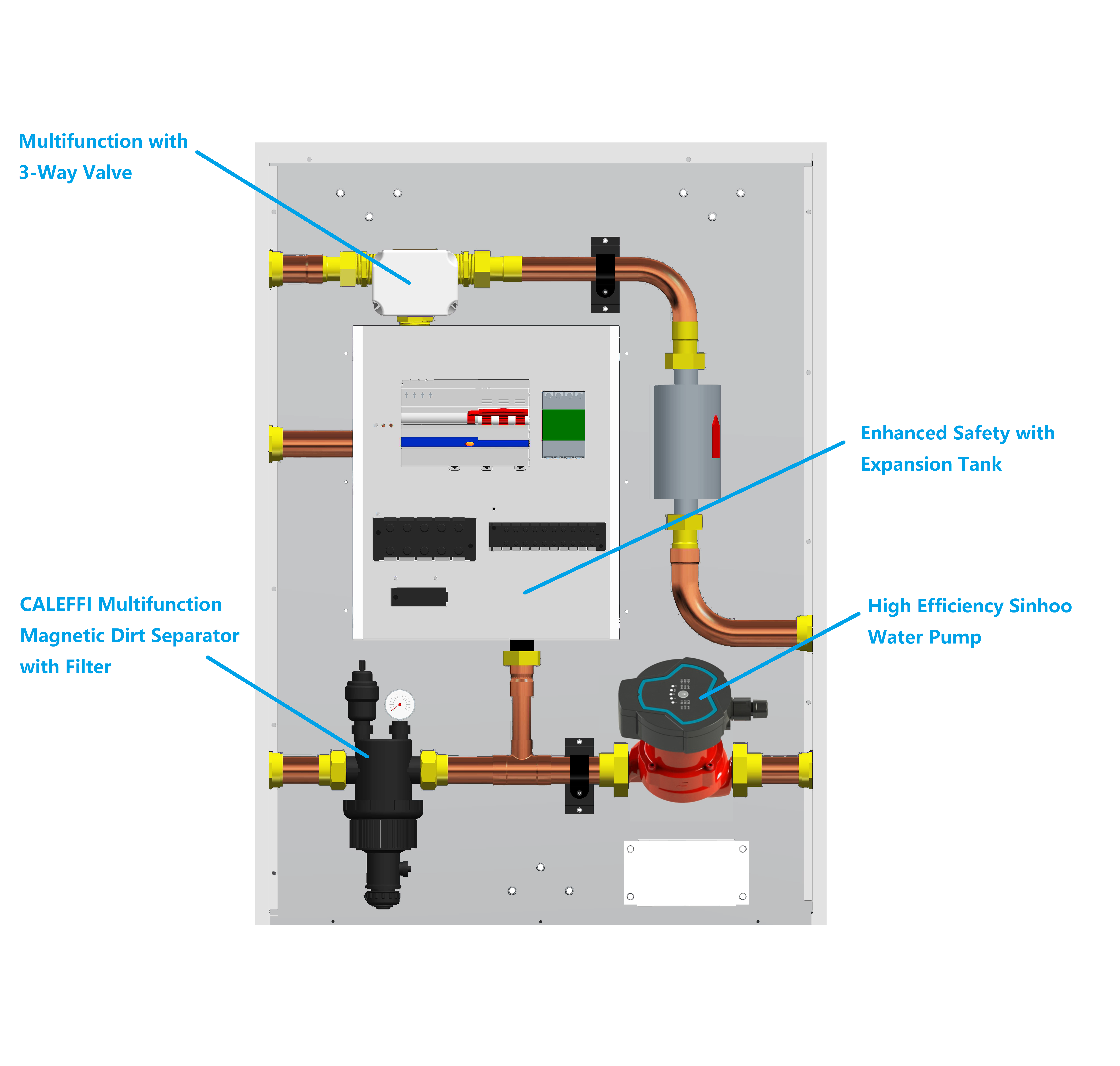 Heat Pump Manufacturer Mini Inverter Heat Pump kit Swimming Pool Water Heater