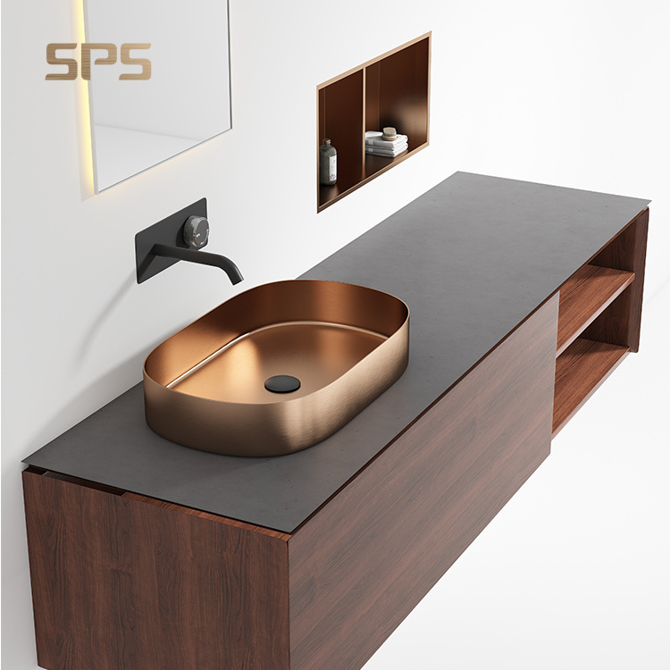 A2243-RH SPS Black Faucet Single Hole Brass Wall Mounted Bathroom Hot & Cold Mixer Concealed Design Faucet mixers tap for Hotel