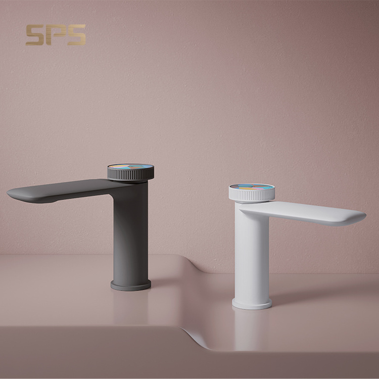 A2061 SPS Latest Design Luxury Unique Brass Hotel Bathroom Faucets Mixers & Taps Basin Mixer Tap Sink Waterfall Bubble Faucet