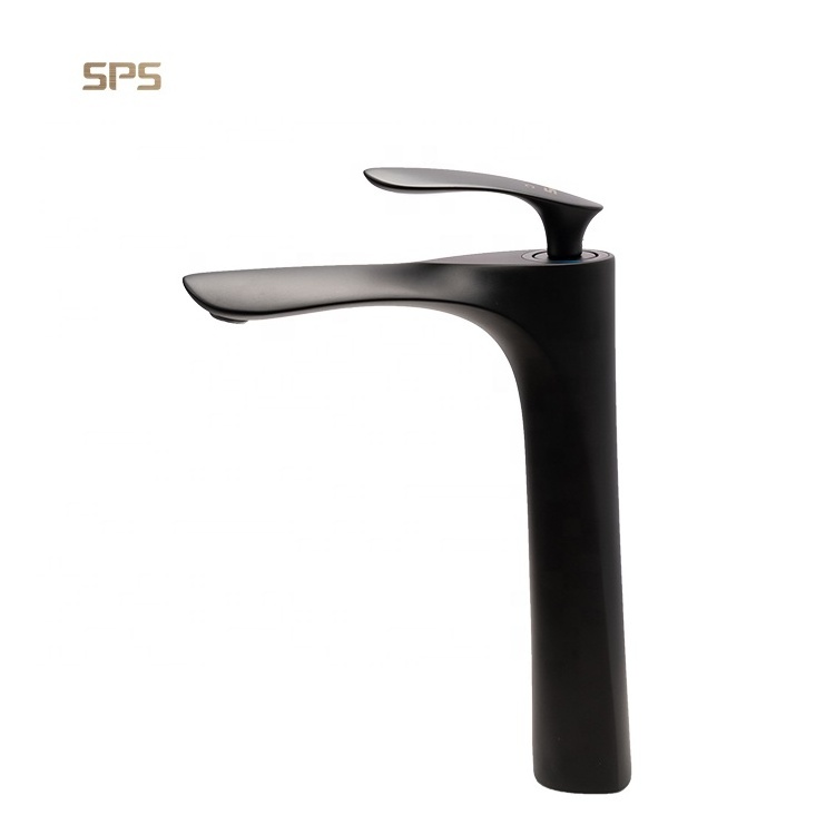 A1142 Faucet Manufacturer Robinet UPC Bathroom Faucet Black Taps Bathroom Sink Faucet for Hotel Apartment Construction