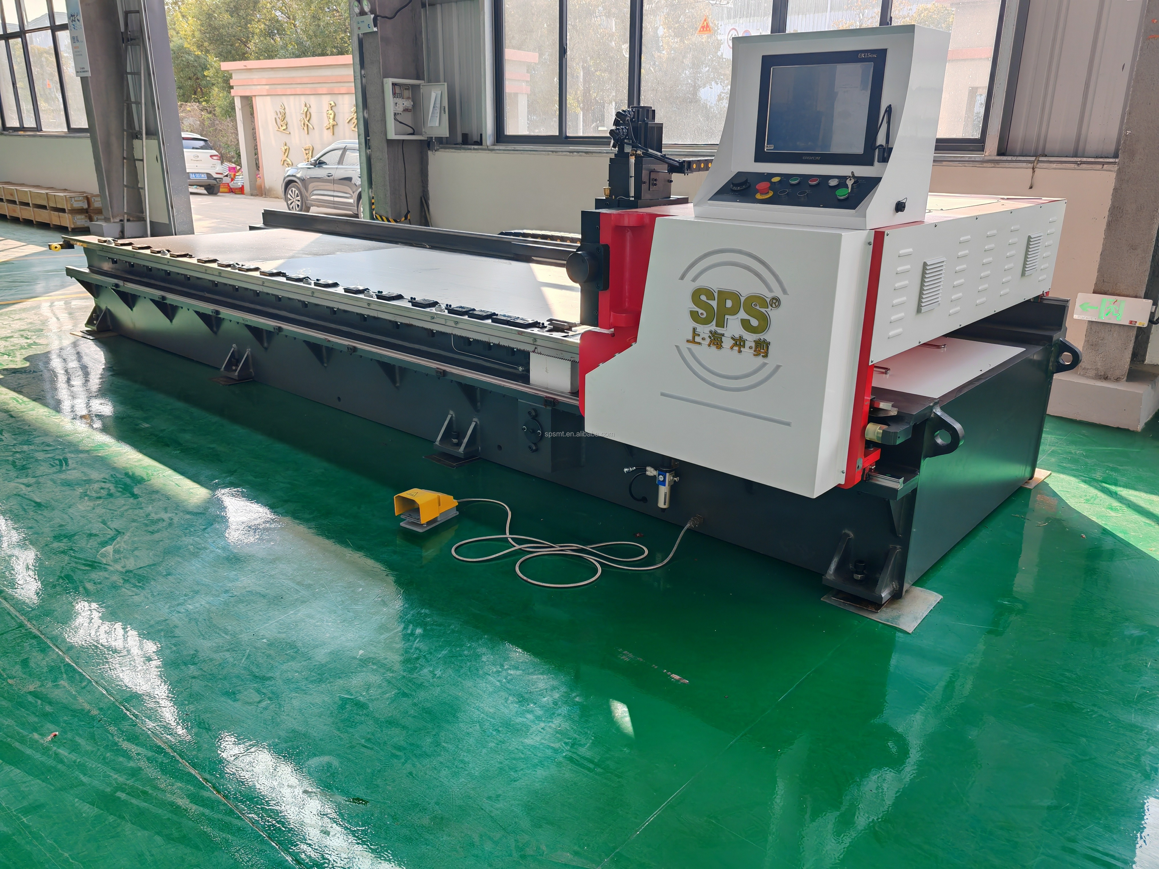 SPS Decoration Industry 3000mm 3 Meters CNC V Grooving Machine Stainless Steel