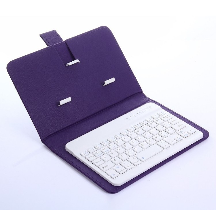 Portable PU Leather Wireless Keyboard Case for iPhone Protective Mobile Phone Keyboard For IPhone Android Phone