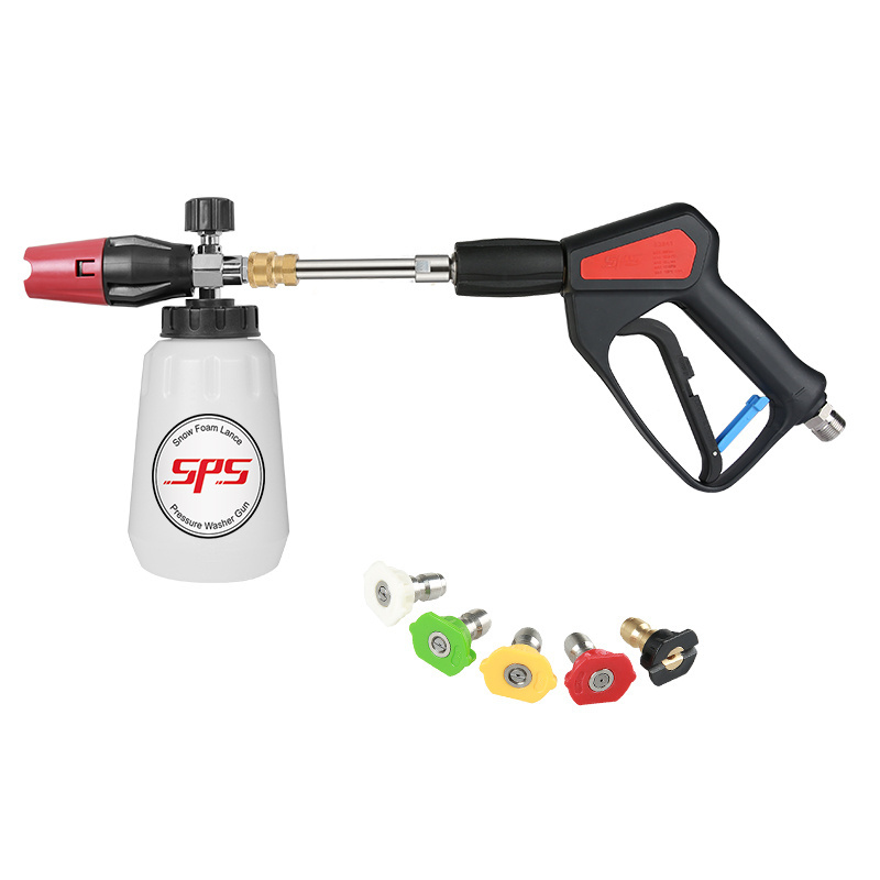 SPS 5650 PSI High Pressure Washer Gun And Foam Cannon Cleaning Gun Car Wash Set