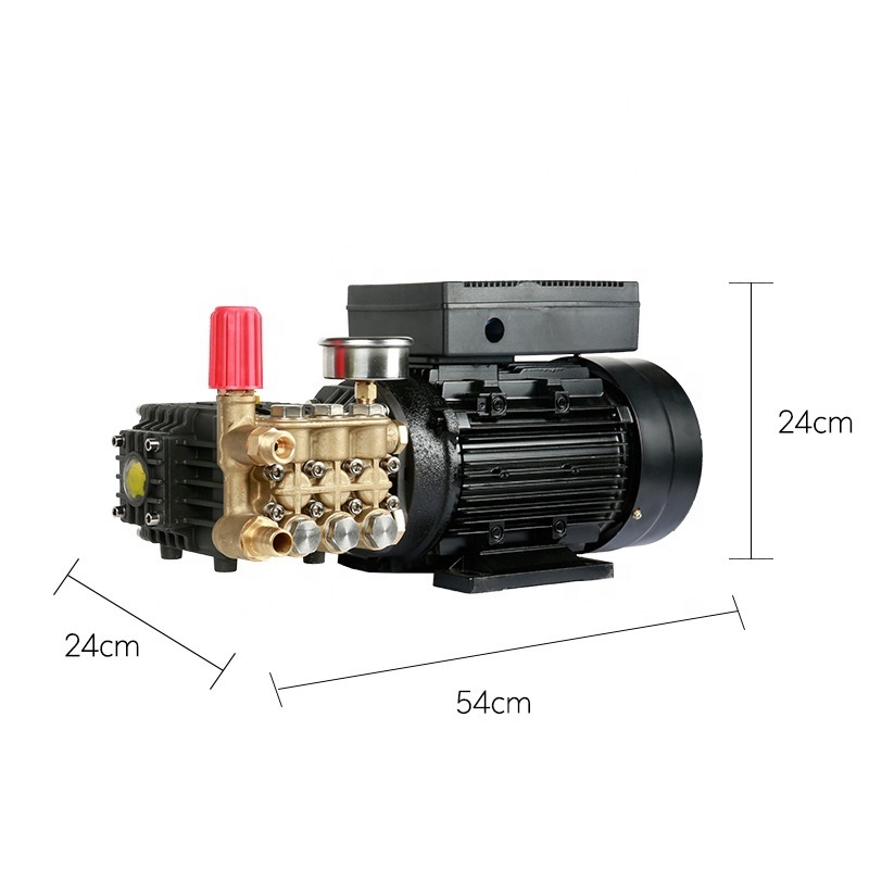 SPS 12L/Min 2.2KW Self-Service Electric  High Pressure  Washer pump for machine cleaning 120Bar Car wash Pressure Washer