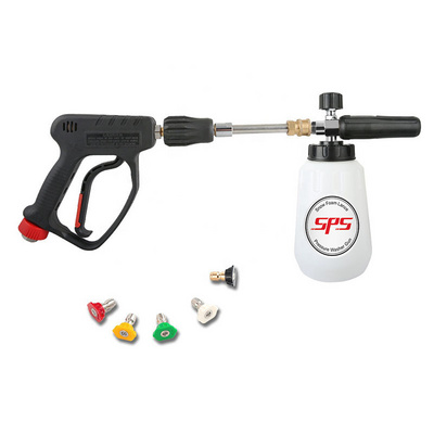 SPS High Pressure Washers Car Wash Foam Spray Gun Snow Foam Cannon Lance Trigger Short Gun