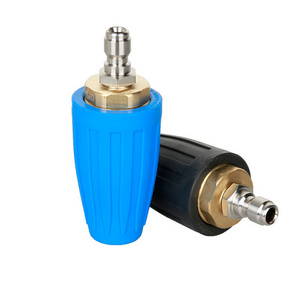 Sps 4000psi Car 1/4" Quick Plug Pressure Washer Nozzle Roatiating High Pressure Power Car Washing Rotary Turbo Nozzles