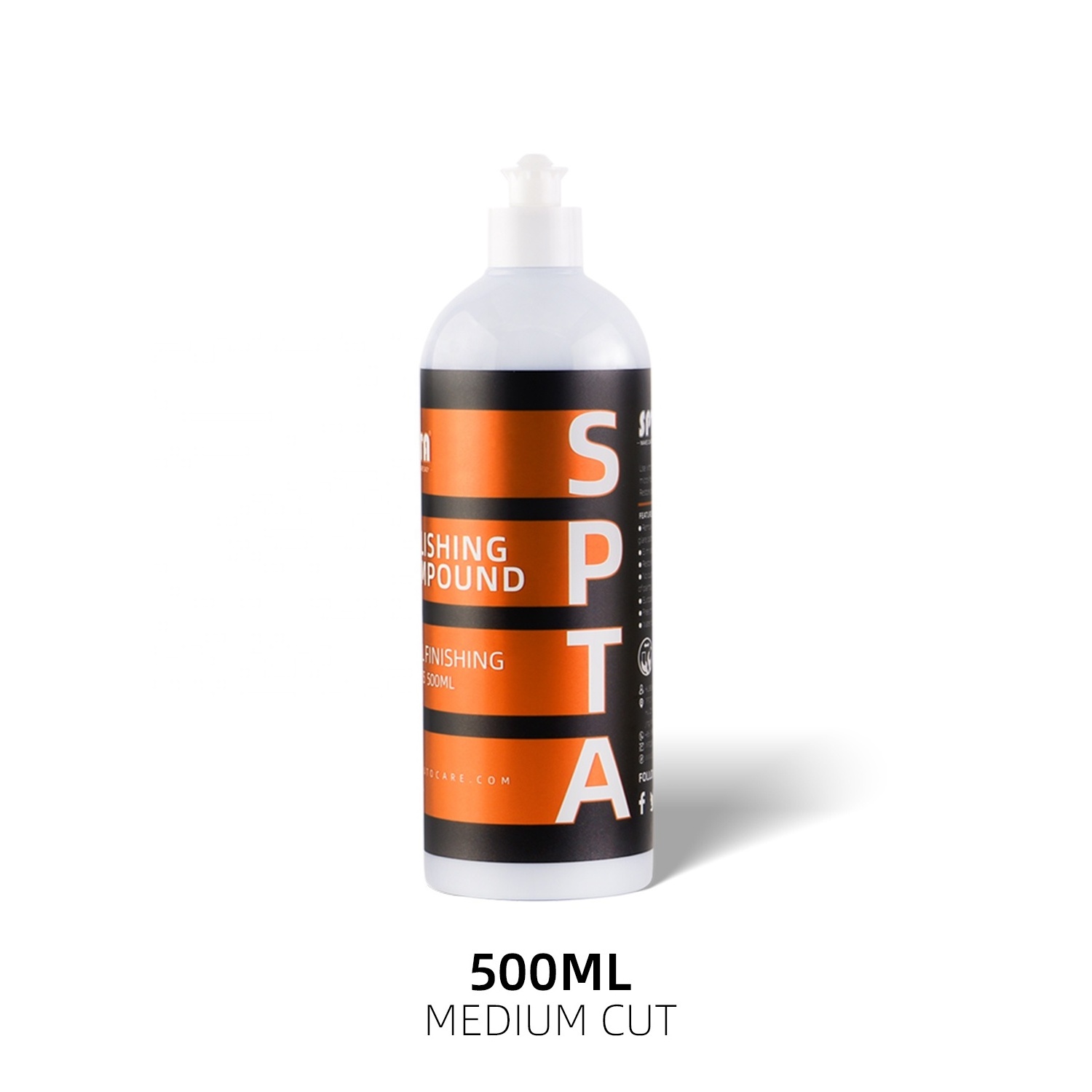 500ml Rubbing Compound Scratch Remover High-end Liquid Car Wax Color Enhance Polishing Glaze Liquid