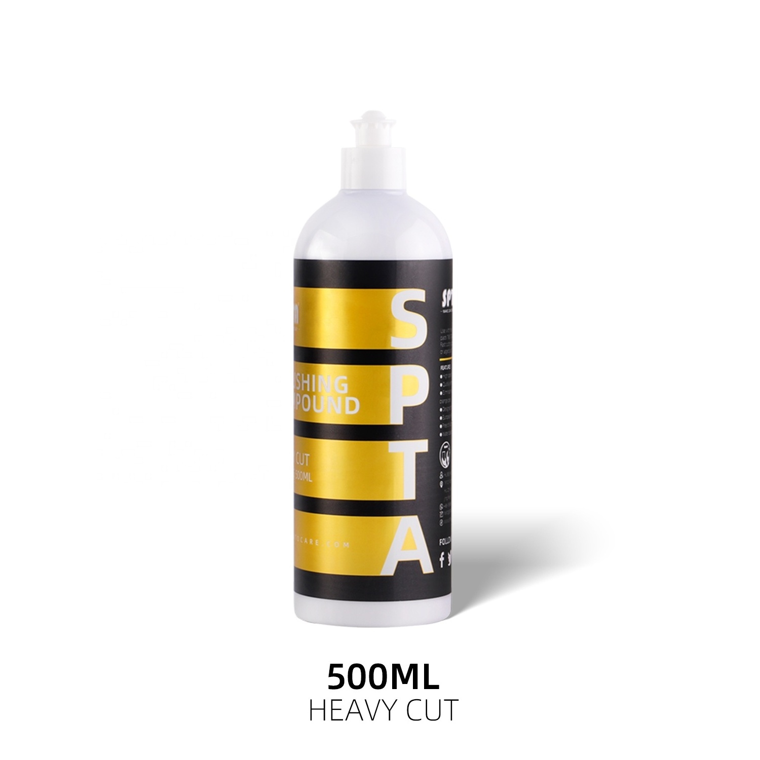 500ml Rubbing Compound Scratch Remover High-end Liquid Car Wax Color Enhance Polishing Glaze Liquid