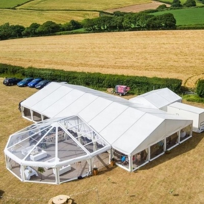 2024 New Large Aluminum Frame 15x20m 15x30m Wedding Tent Luxury Outdoor Circus Marquee Tent For Events Party Sale