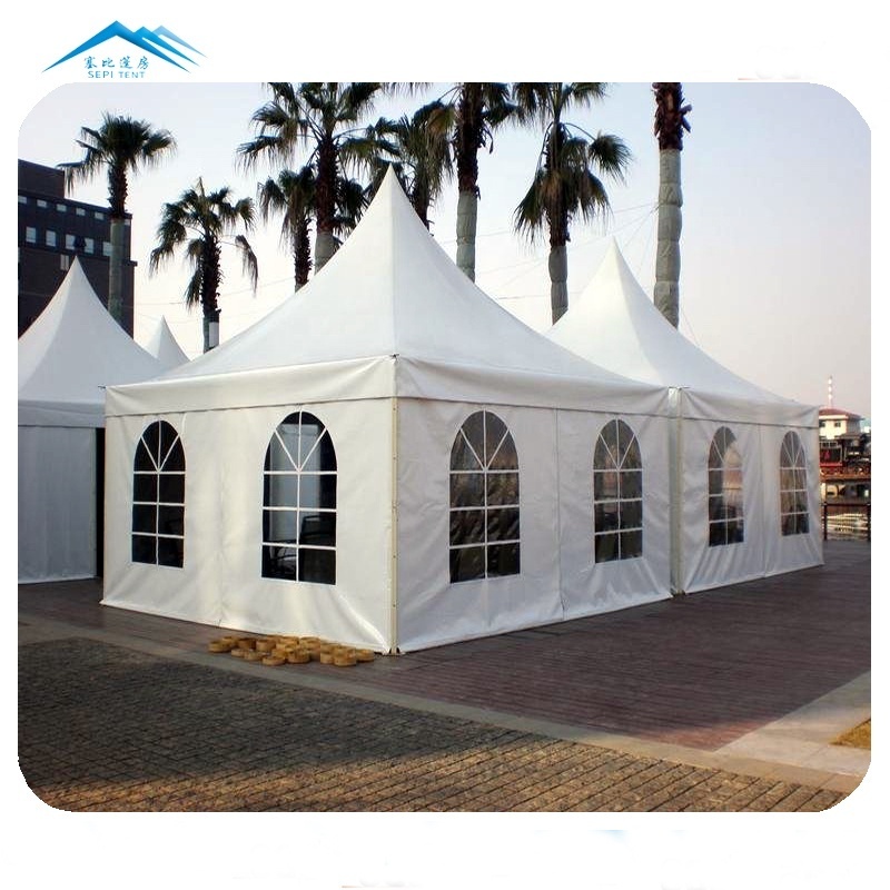 Outdoor big exhibition tent 5x5 15x15 pagoda tents for events