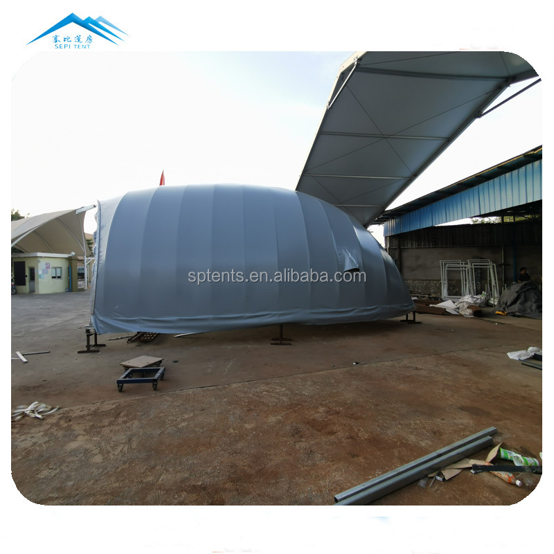 Prefabricated Houses Glamping Tent Hotel Rooms Tent Camping Pods Q235 Steel Frame Steel Structure Modern 3 Years Customized PVDF