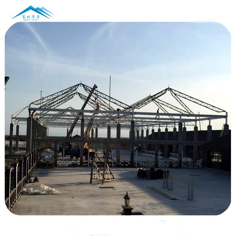 Architecture Steel Roof Membrane Structure Car Parking Canopy/Car PVC/PVDF Shed