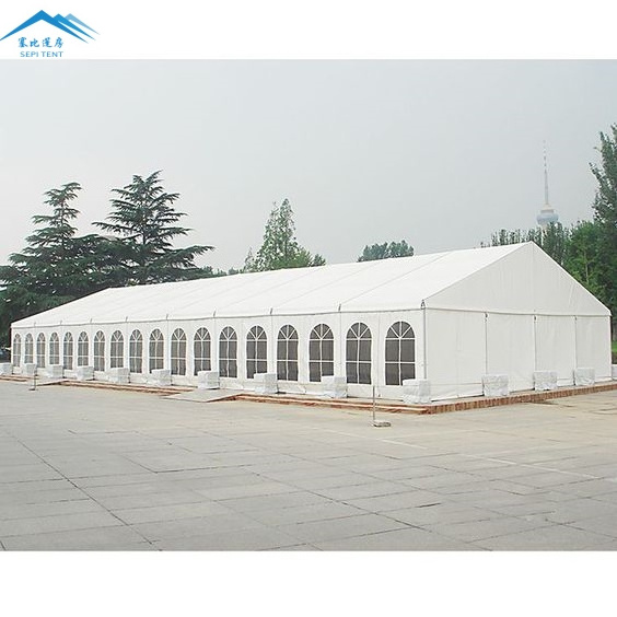 Custom 2024 Luxury 20x30 20x40 40x100 Big Party Tent Outdoor Transparent Wedding Tent Large Frame Canopy Marquee tent