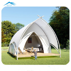 Waterproof Leisure Resort Room Hotel Glamping Tent Assembled Luxury Hot Sale In South Africa