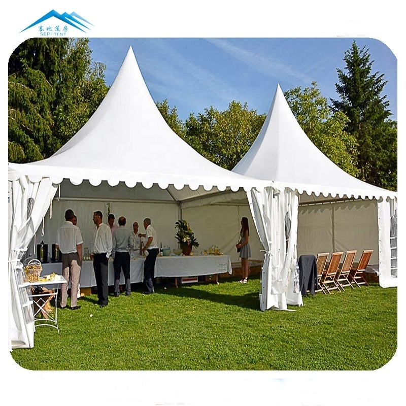 Outdoor big exhibition tent 5x5 15x15 pagoda tents for events