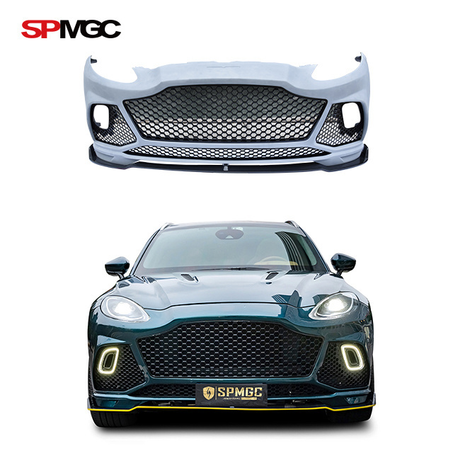 carbon fiber body kits for Aston Martin DBX Body Kit front lip bumper grille side skirts rear diffuser