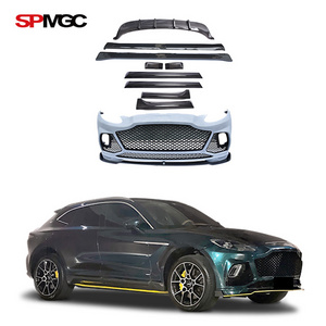 carbon fiber body kits for Aston Martin DBX Body Kit front lip bumper grille side skirts rear diffuser