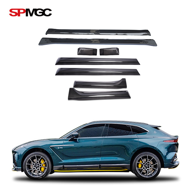 carbon fiber body kits for Aston Martin DBX Body Kit front lip bumper grille side skirts rear diffuser