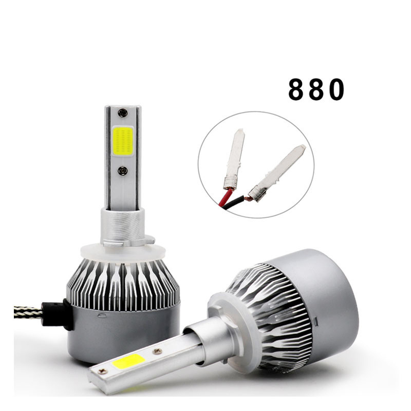 Factory wholesale C6 car led headlight H4 led light H7 H119005 car lamp modified parts headlight bulb