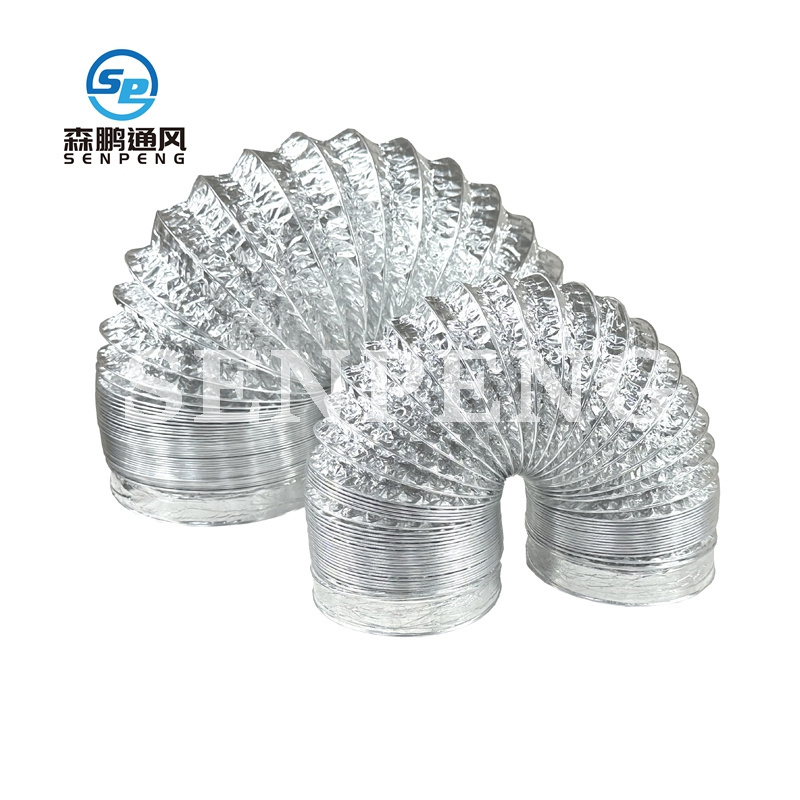 Air Conditioning Equipment Durable Aluminum Flexible Air Ventilation Ducting