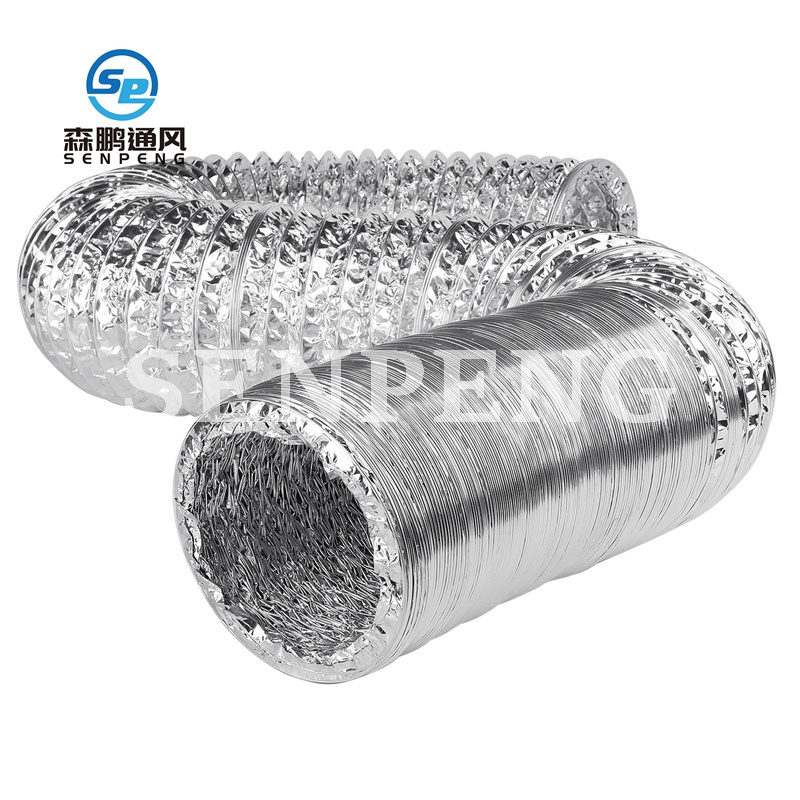 HVAC Heat Resistant Aluminum Flexible Ventilation Air Duct Hose