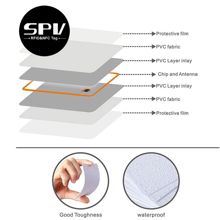 Printable Blank PVC 125Khz TK4100 Student Card RFID Compatible Chip School Card