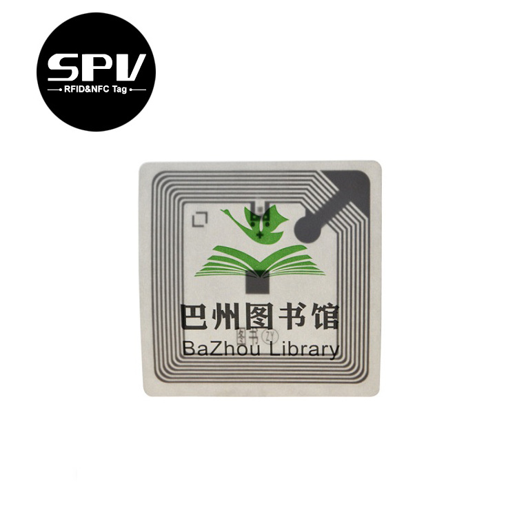 Wholesale RFID ICODE SLIX 13.56mhz Passive NFC Books Library Access Control Sticker Tag Label