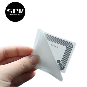 Wholesale RFID ICODE SLIX 13.56mhz Passive NFC Books Library Access Control Sticker Tag Label