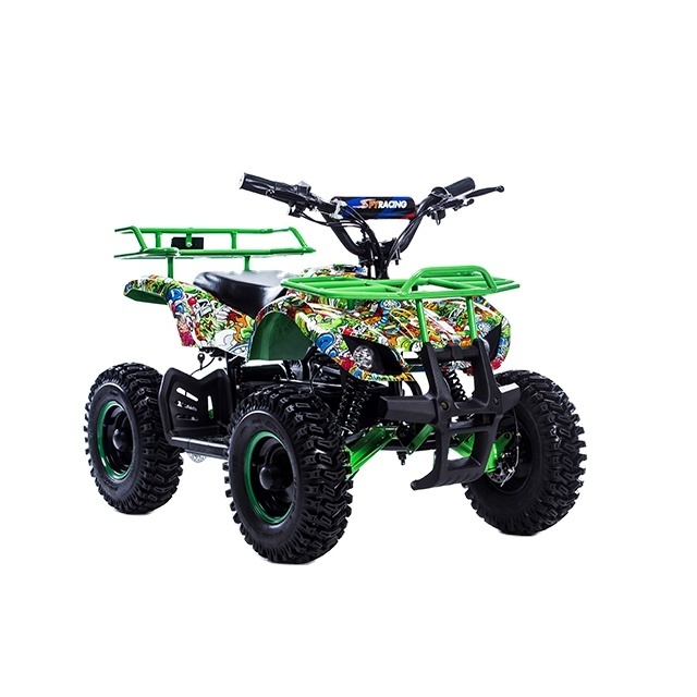 Free shipping Spyracing  500W /800 W/1000W electric mini atv for kids or 50cc 70cc 90cc Petrol Power Mini Quad Bikes