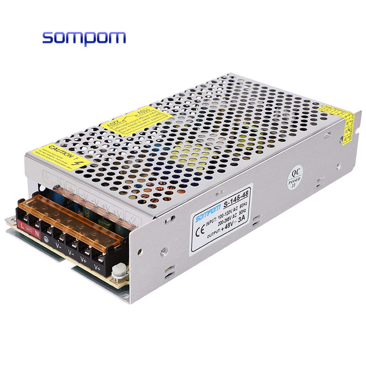 LED Driver Cheaper Price 12V 24V 48V Switching Power Supply AC TO DC150W for CCTV and LED Light Strips