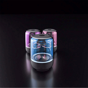 China Factory Seller Speaker Wireless Portable Sound RGB Light Dancing Speakers Support TF Card