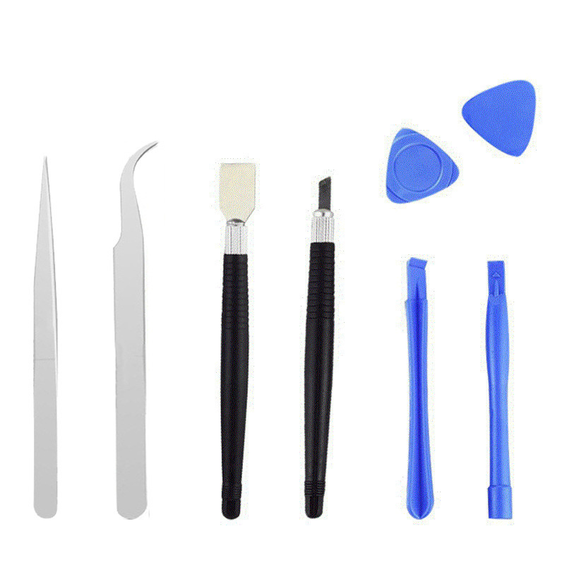 OTS-08 Hot Selling Product 16 in 1 Mobile Cell Phone Screen Opening Repair Tools Kit for iP4 iP5 iP6 iP7