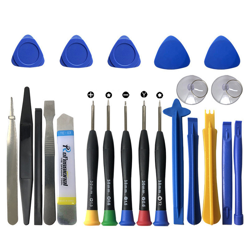 OTS-01 High Quality Professional 20in 1 Mobile Phone Screen Opening Repair Tools Kit Screwdriver Pry Disassemble Tool Set