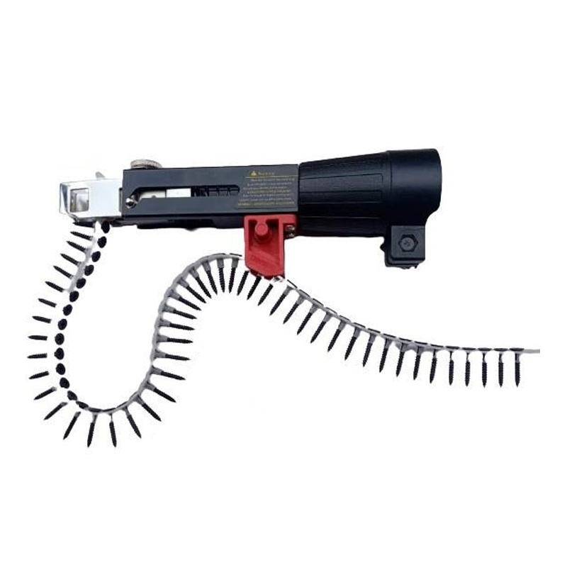 Automatic Screw Chain Nail Gun Adapter Electric Drill Woodworking Nail Gun