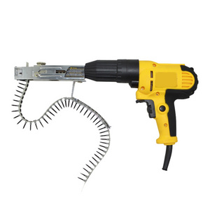 2022 New Type Portable Finishing Concrete Wall Screw Chain Type Cordless Nail Gun