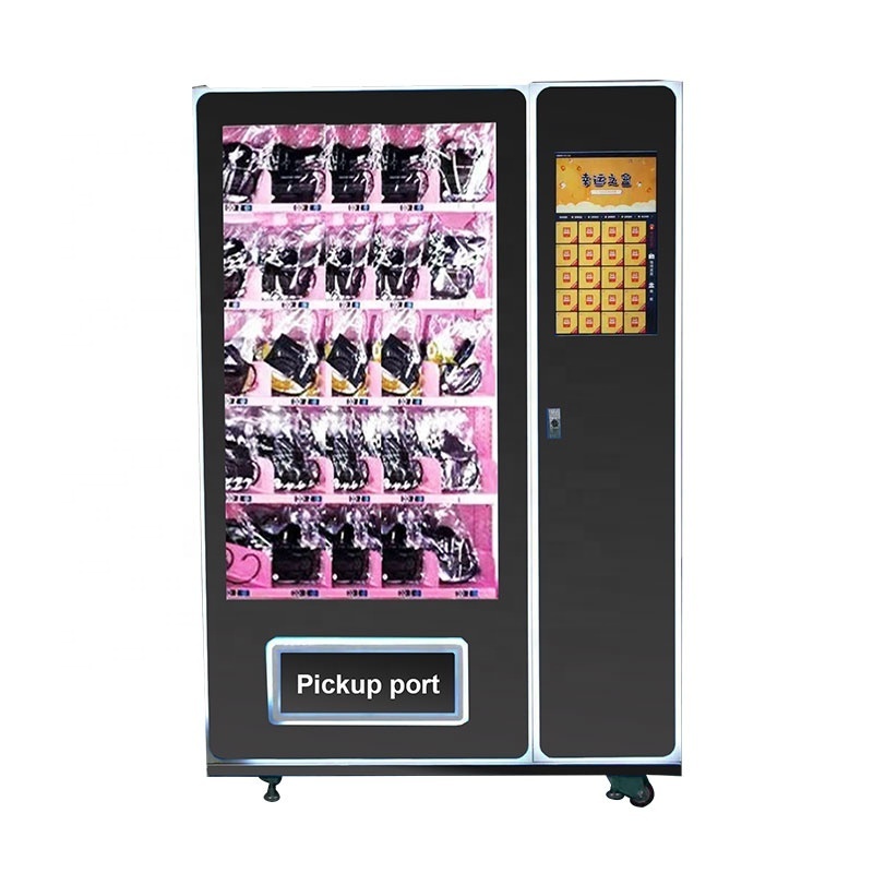 Factory wholesale price custom vending machine sale clothes, underwear/T shirt vending machine