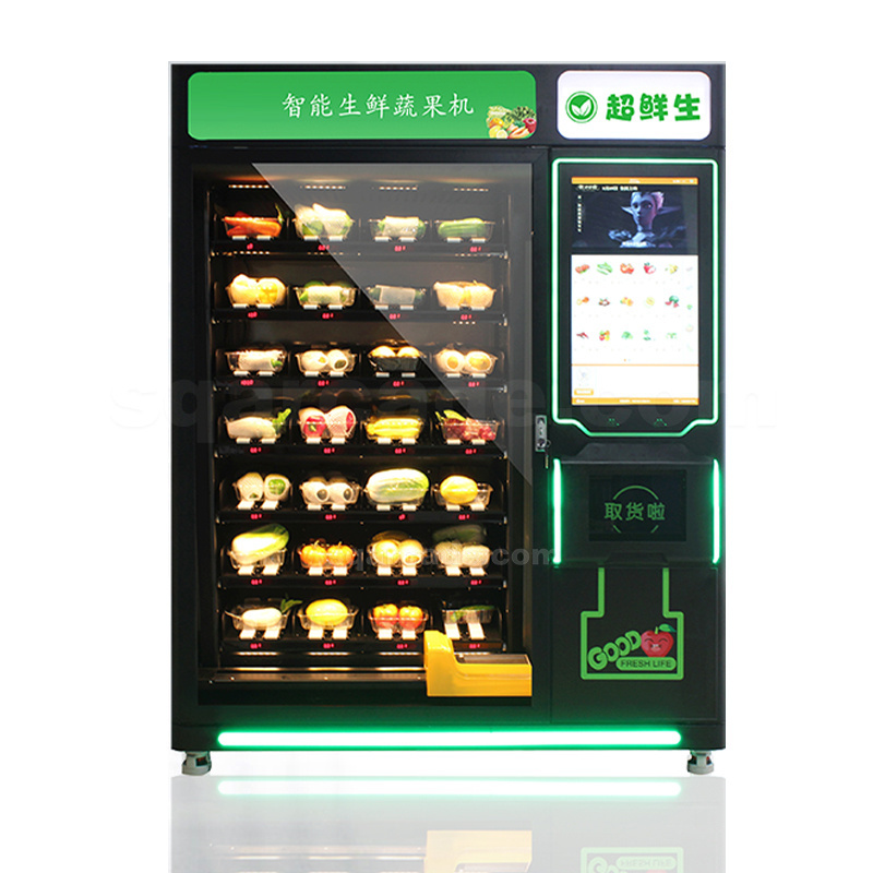 Automatic Fresh Multiple Smoothie Food Multi Juice Fruit Shake Vegetable And Salad Standard Combo Egg Vegetable Vending Machine