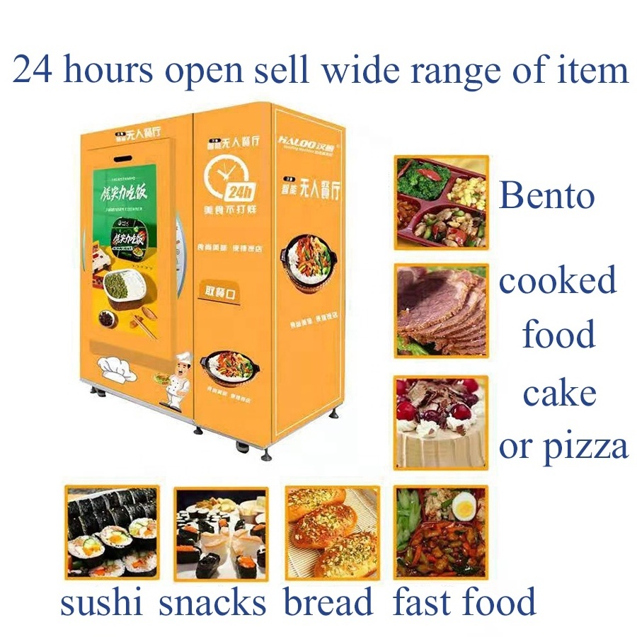 Japanese Street Baking Pizza Vending Machines Promotion List Enjoy Great Profit Cost Price Cone Pizza Vending Machines For Sale