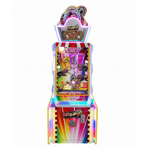 Indoor amusement park coin operated Kids arcade game Lottery machine Universal Clown Redemption Ticket game machine for sale