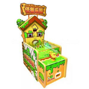 Coin Operated kids games 1 players super cannon ball monster park shooting ball arcade game redemption game machine