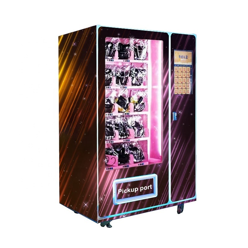 Factory hot sale adult toy vending machine wiht touch screen, underwear, bikini, clothes vending machine