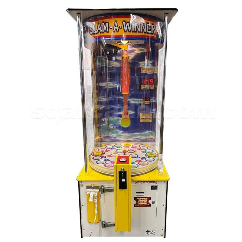 Coin operated games Slam A Winner Ball Drop ticket game Monster Drop for arcade amusement