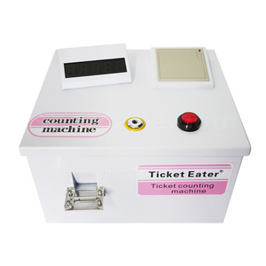 Coin Operated Receipt Print Redemption Lottery Ticket Eater Count Machine YM168 Ticket Counting Machine For Arcade Game Center