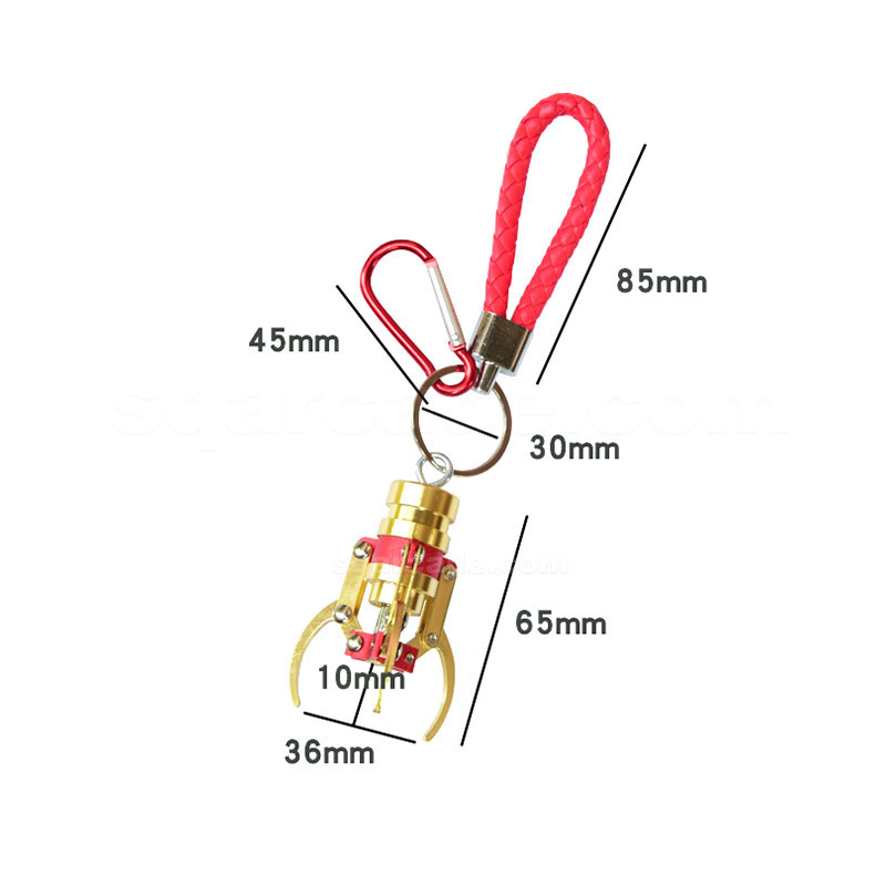 65mm Crane Machine Gift Gold Plated Mini Claw Vending Diy Toy Game for Coin Operated Doll Machine Game Prize