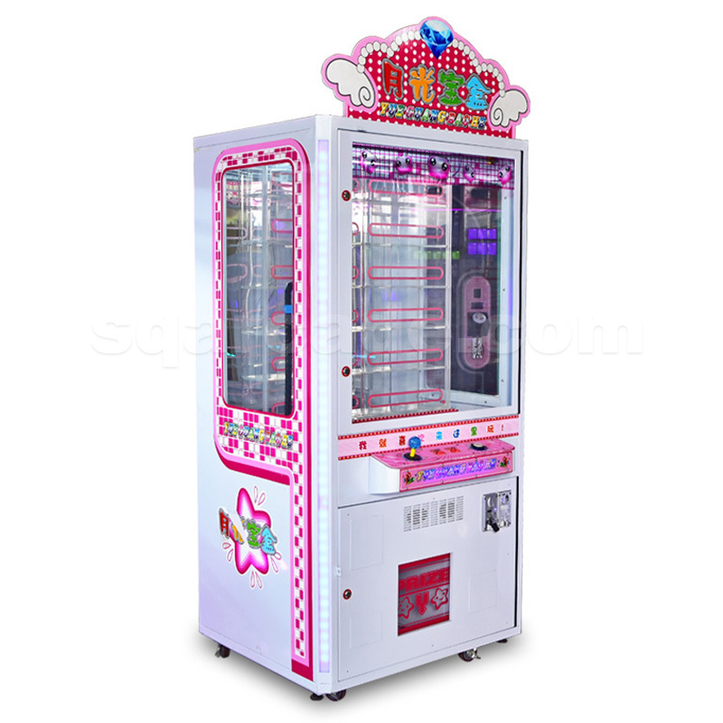 High profit arcade coin operated  pushing for win minute to win it game entertainment gift vending push win gift game machine