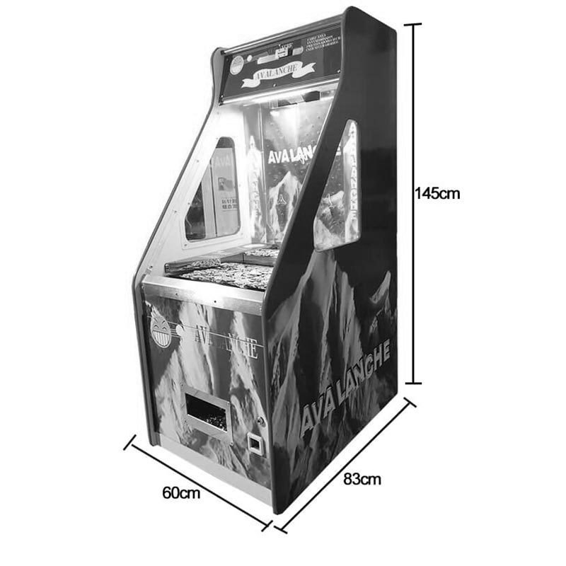 Game Machine For Adults With Ticket Redemption Fish Arcade Bartop Coin Pusher